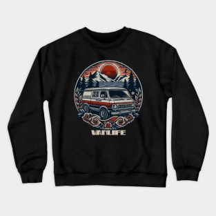 Vintage Vanlife Crewneck Sweatshirt